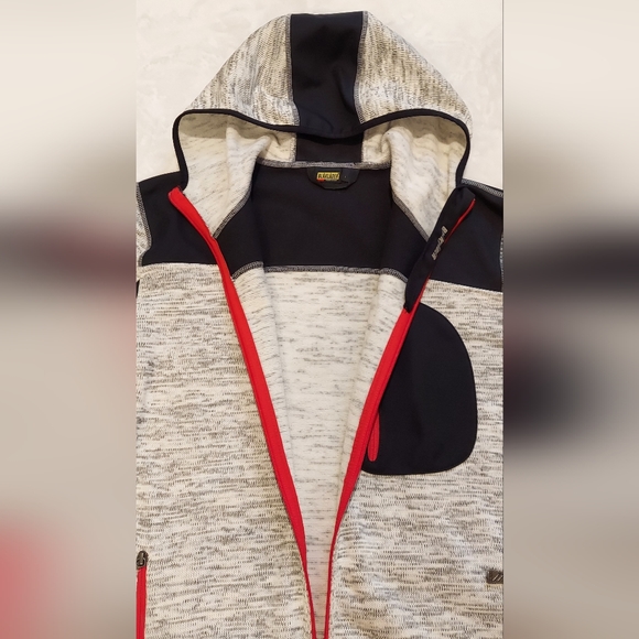 Grey, white, and black workwear jacket in Mens L by Blåkläder. - Picture 2 of 4